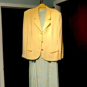 Long dress with blazer